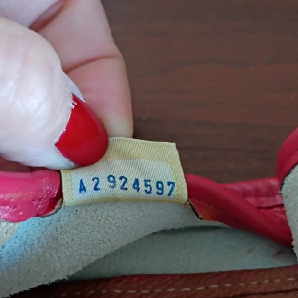 Vintage Dooney & Bourke Red Calvary Bag - Picture 7 of 9